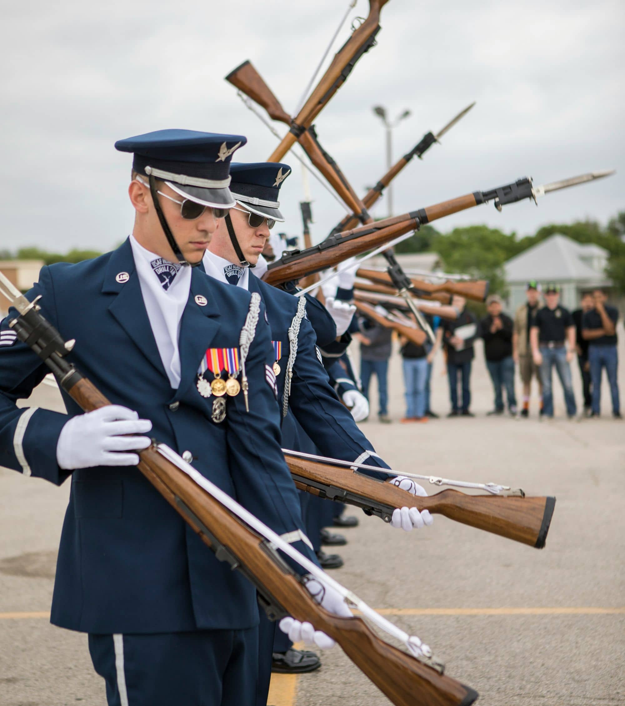 air force honor guard background
